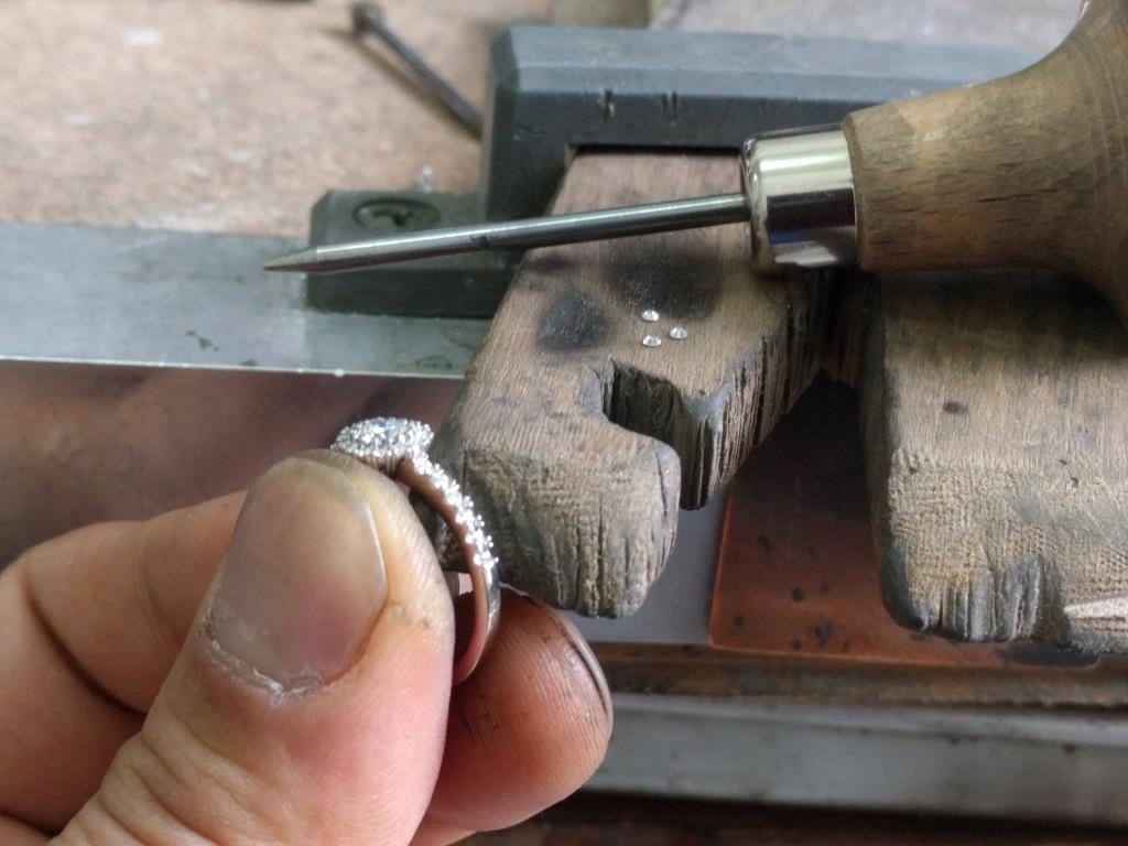 メレダイヤモンド留め