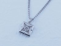 プラチナデザインペンダント　素材：プラチナ(Pt900)　オーダーメイド　兵庫県のお客様