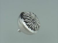 空女華薩摩作品の取っ手 素材：銀 伝統工芸士・空女さんからのご依頼で制作。これは作るのに時間かかりました… オーダーメイド　京都府